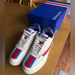 Men's Buffalo Bills Custom GameDay 1’s Home Sneakers